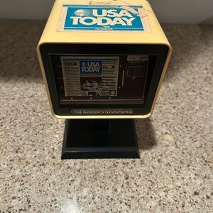 Vintage USA Today Miniature Display